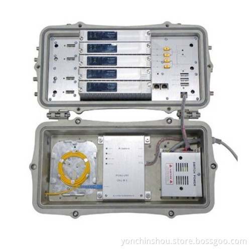 EPON+EOC Cable-Bridge Switch ECSS4F-A